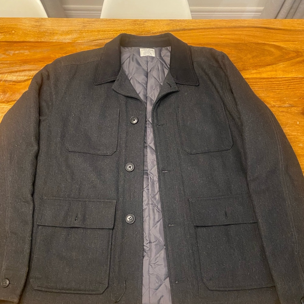 Lucky Brand Black Military Field Jacket